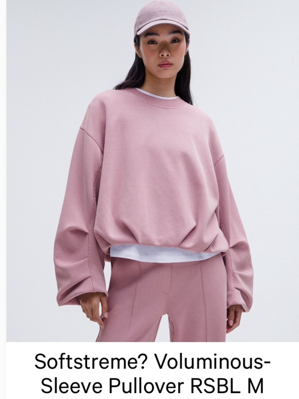 lululemon athletica Softstreme Voluminous-Sleeve Pullover - Dusty Rose